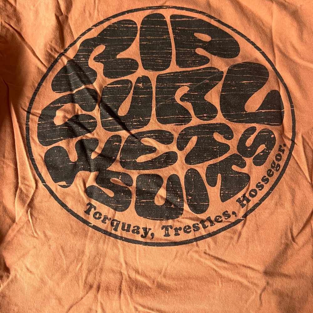 Beachy Orange Ripcurl Top - Picture 2 of 4